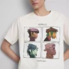 Relaxed gorillaz graphic music tee Relaxed gorillaz graphic music tee