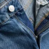 Relaxed low-rise straight-leg denim jeans Relaxed low-rise straight-leg denim jeans