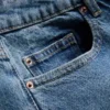Relaxed low-rise straight-leg denim jeans Relaxed low-rise straight-leg denim jeans