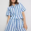 Relaxed stripe beach shirt Relaxed stripe beach shirt