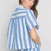 Relaxed stripe beach shirt Relaxed stripe beach shirt