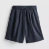 Relaxed textured bermuda shorts Relaxed textured bermuda shorts