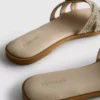 Rhinestone mule sandals