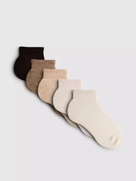 Ribbed ankle socks Ribbed ankle socks