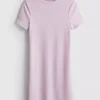 Ribbed bodycon mini t-shirt dress Ribbed bodycon mini t-shirt dress