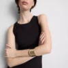 Ribbed built-in-bra midi dress Ribbed built-in-bra midi dress