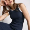 Ribbed built-in-bra midi dress Ribbed built-in-bra midi dress