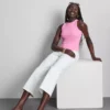 Ribbed built-in bra tank Ribbed built-in bra tank