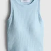 Ribbed built-in bra tank Ribbed built-in bra tank