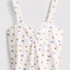 Ribbed butterfly pajama cami Ribbed butterfly pajama cami