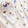 Ribbed butterfly pajama shorts Ribbed butterfly pajama shorts