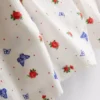 Ribbed butterfly pajama shorts Ribbed butterfly pajama shorts