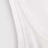 Ribbed cotton blend tank Ribbed cotton blend tank