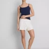 Ribbed jersey pajama shorts Ribbed jersey pajama shorts