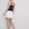Ribbed jersey pajama shorts Ribbed jersey pajama shorts