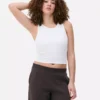 Ribbed racer back tank Ribbed racer back tank