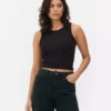 Ribbed racer back tank Ribbed racer back tank