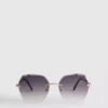 Rimless square diamanta sunglasses Rimless square diamanta sunglasses