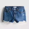 Ripped denim shorts Ripped denim shorts