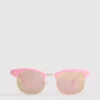 Round lens sunglasses