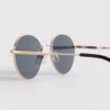 Round metal sunglasses Round metal sunglasses