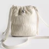 Ruched bucket crossbody bag Ruched bucket crossbody bag