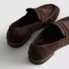 Ruched loafers
