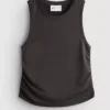 Ruched performance tank top Ruched performance tank top