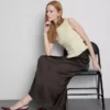 Satin circle maxi skirt Satin circle maxi skirt