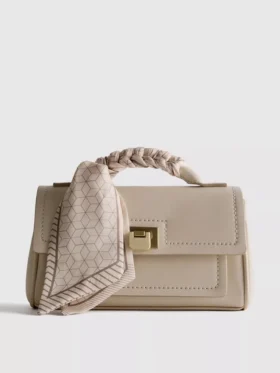 Scarf detail crossbody bag Scarf detail crossbody bag