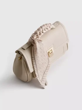 Scarf detail crossbody bag Scarf detail crossbody bag