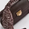 Scarf detail crossbody bag