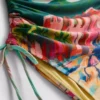Scenic-print ruched swimsuit Scenic-print ruched swimsuit