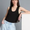Scoopneck racerback tank top Scoopneck racerback tank top