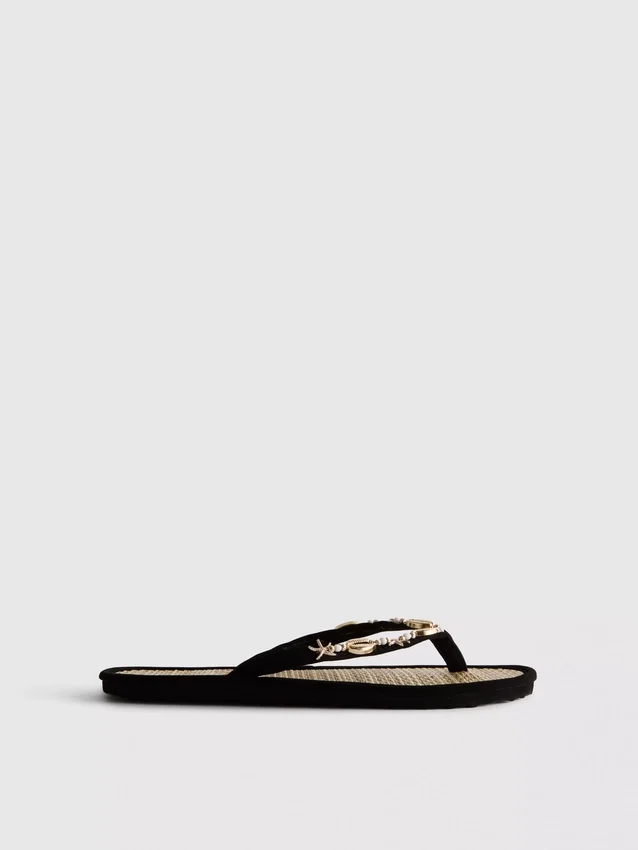 Seagrass effect flip flops Seagrass effect flip flops