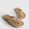 Seagrass effect flip flops Seagrass effect flip flops
