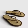 Seagrass effect flip flops Seagrass effect flip flops