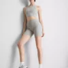 Seamless ribbed active shorts Seamless ribbed active shorts