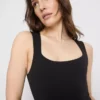 Seamless square neck bodysuit