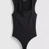 Seamless square neck bodysuit
