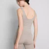 Seamless v-neck tank