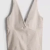 Seamless v-neck tank