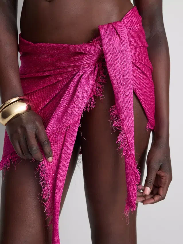Sequin tassel sarong Sequin tassel sarong