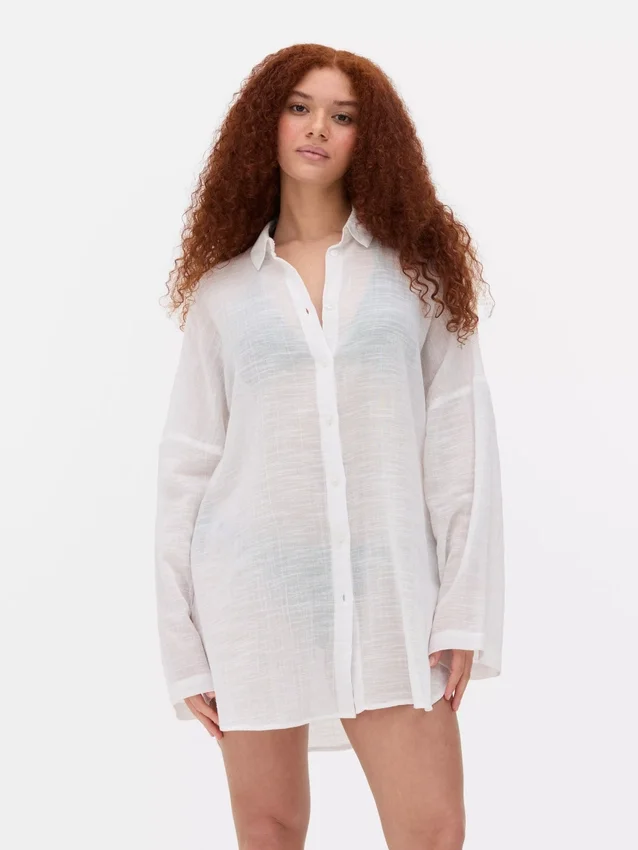 Sheer beach shirt Sheer beach shirt