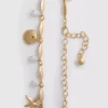 Shell charm chain belt