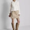 Shirred peplum hem blouse Shirred peplum hem blouse