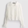 Shirred peplum hem blouse Shirred peplum hem blouse
