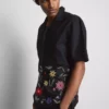 Short sleeve embroidered shirt Short sleeve embroidered shirt