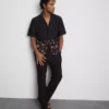 Short sleeve embroidered shirt Short sleeve embroidered shirt