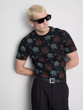 Short sleeve printed shirt